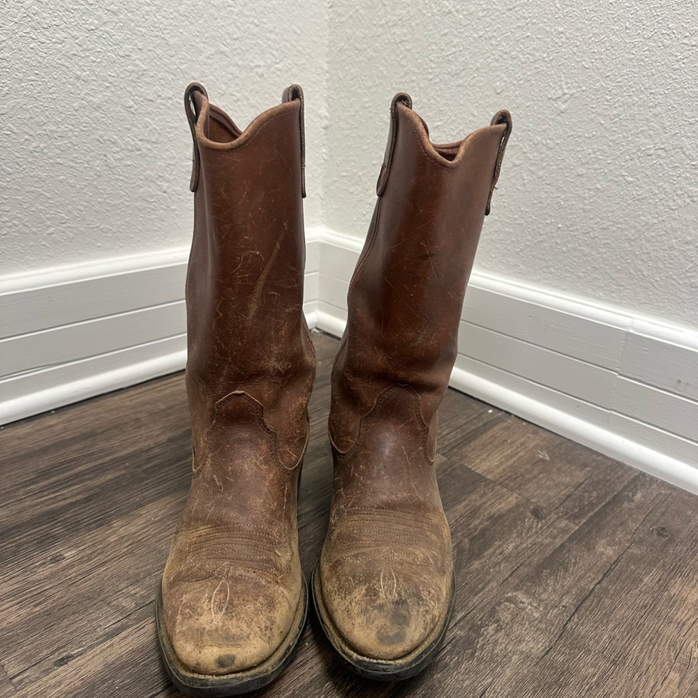 Double H Brown Cowboy Boots